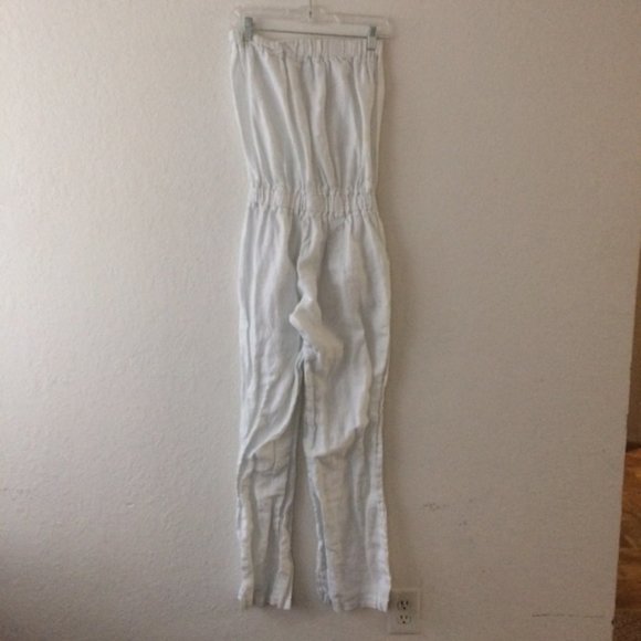 Karlie Linen Jumpsuit E1138 - Picture 4 of 4